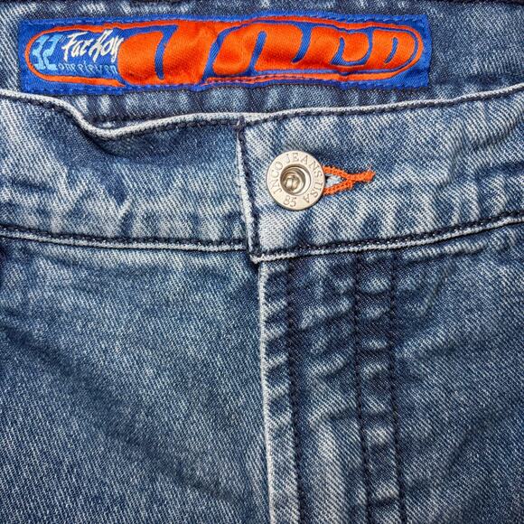 JNCO Wide Leg Jeans Fat Boy Limited Edition 28x32 One Eleven - Picture 5 of 9